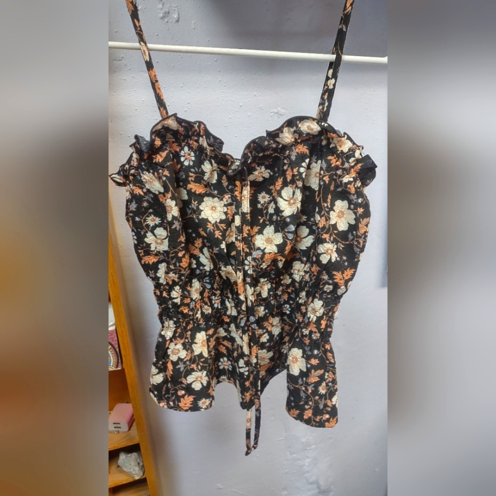 Papermoon Scrunchie Blouse sz S